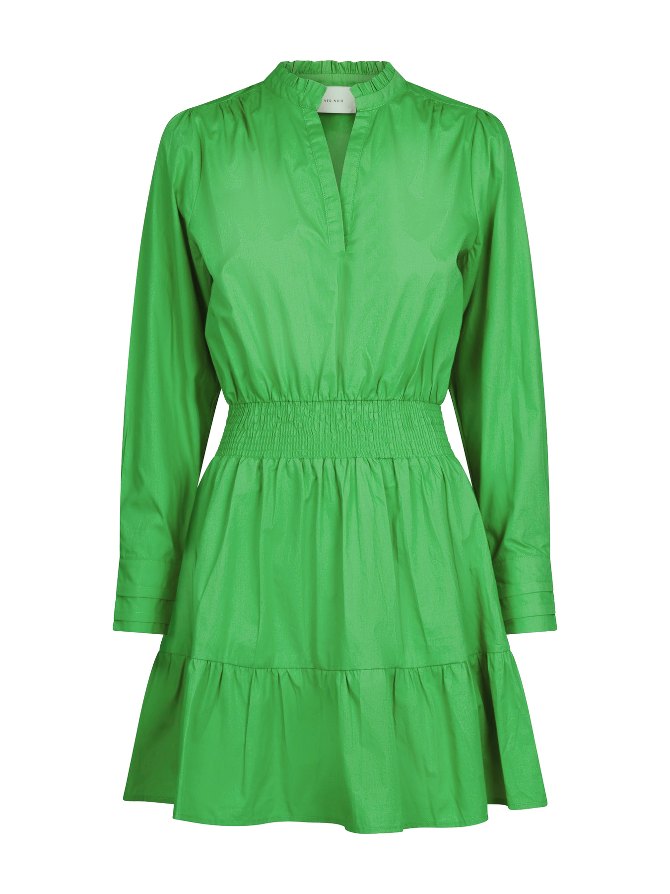 Yvette Poplin Dress - Green