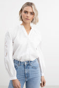 Palermo Blouse - White