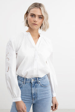 Palermo Blouse - White