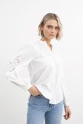 Palermo Blouse - White