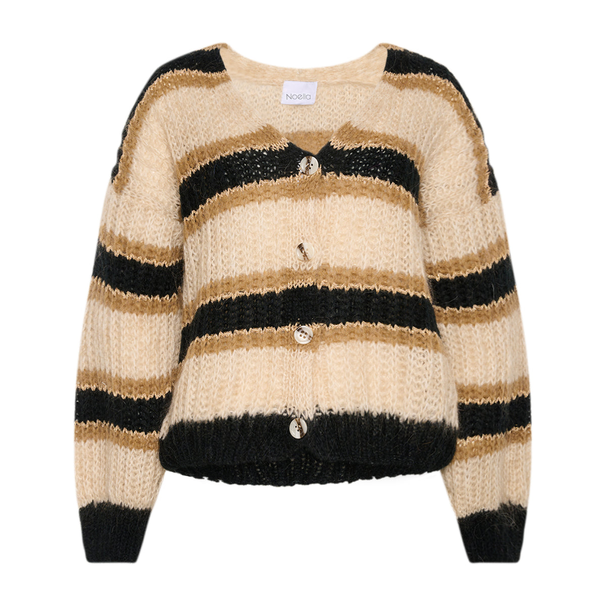 Pacific Knit Cardigan - Camel Mix