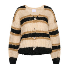 Pacific Knit Cardigan - Camel Mix