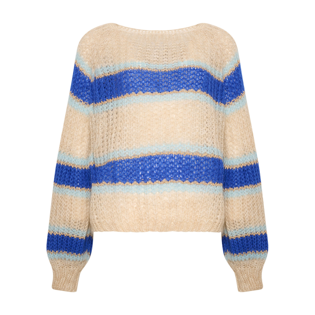 Pacific Knit Sweater - Blue Mix