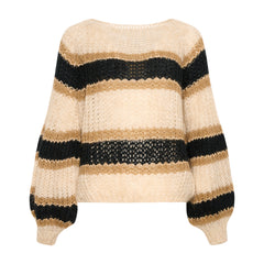 Pacific Knit Sweater - Camel Mix