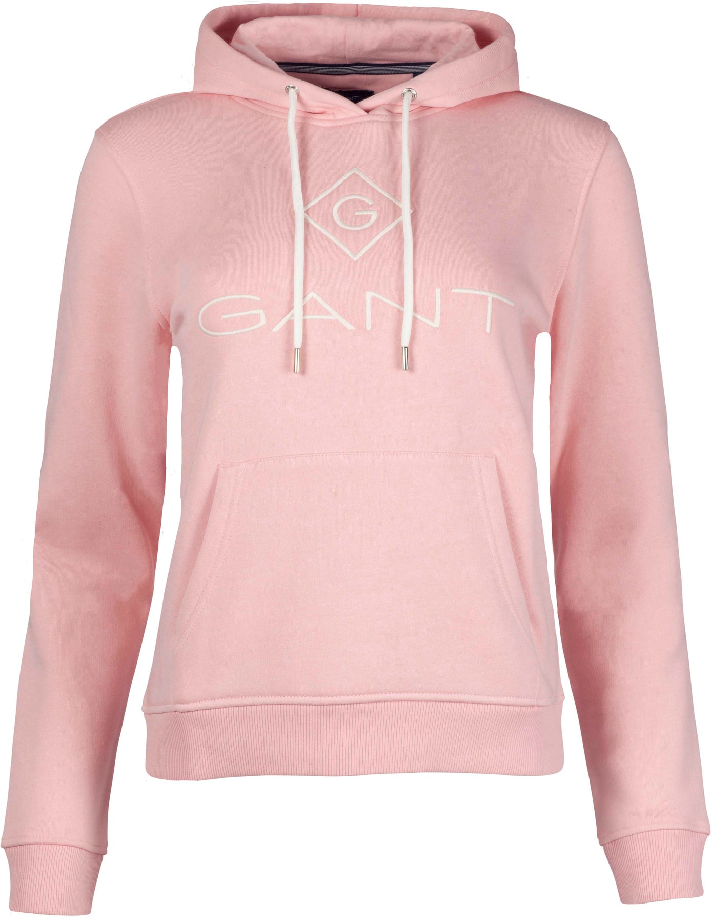 Lock Up Sweat Hoodie - Preppy Pink - GANT - Gensere - VILLOID.no