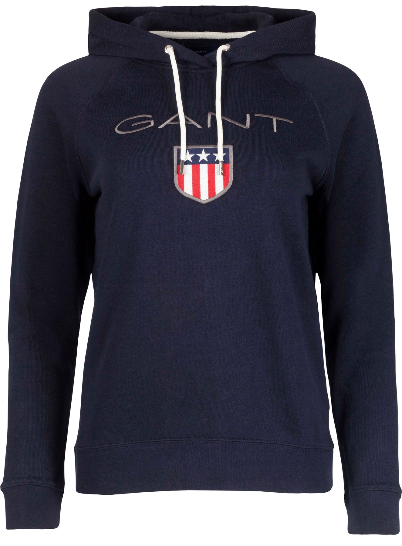 Gant Shield Sweat Hoodie - Evening Blue - GANT - Gensere - VILLOID.no