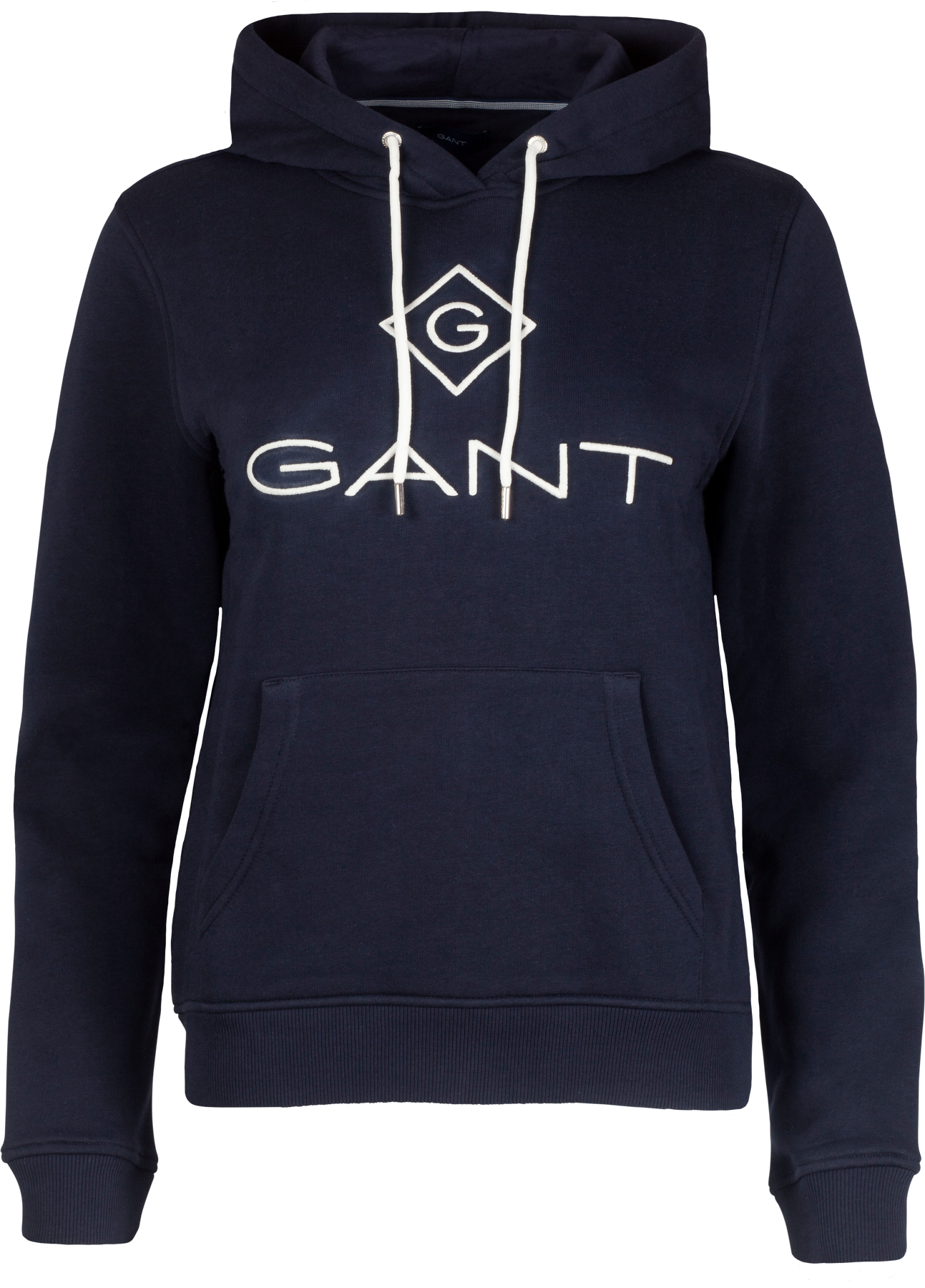 Gant Lock Up Sweat Hoodie - Evening Blue - GANT - Gensere - VILLOID.no