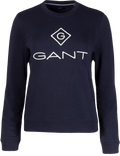 Gant Lock Up C-neck Sweat - Evening Blue - GANT - Gensere - VILLOID.no
