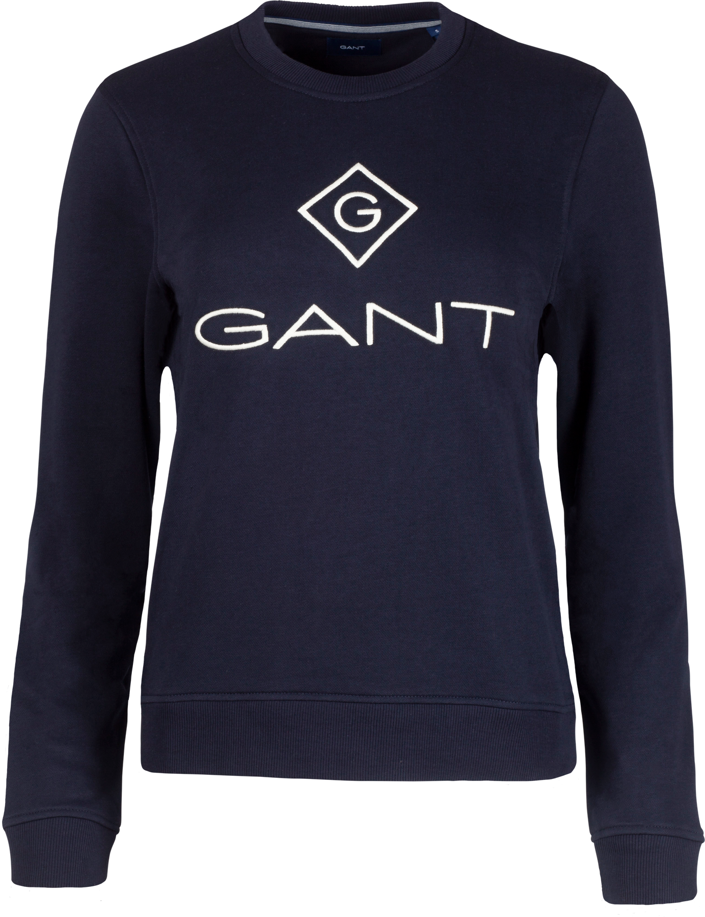 Gant Lock Up C-neck Sweat - Evening Blue - GANT - Gensere - VILLOID.no