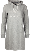 Gant Lock Up Hoodie Dress - Grey Melange