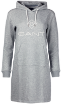 Gant Lock Up Hoodie Dress - Grey Melange - GANT - Kjoler - VILLOID.no
