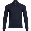 4472 Mens Half Zip Sweater - Navy Blue