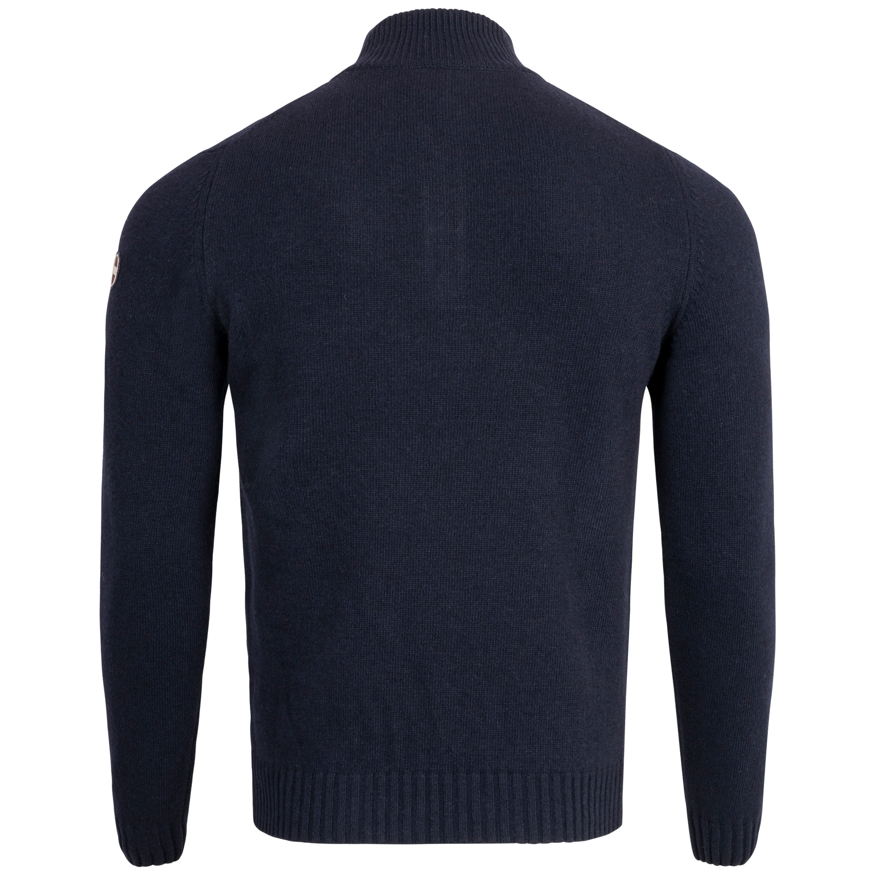 4472 Mens Half Zip Sweater - Navy Blue