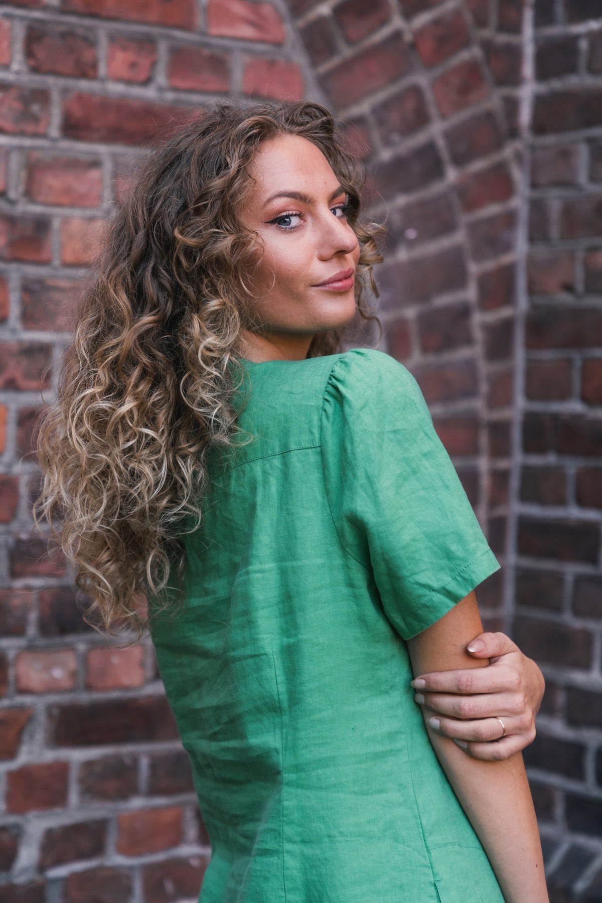 AminasePW Dress - Greenbriar