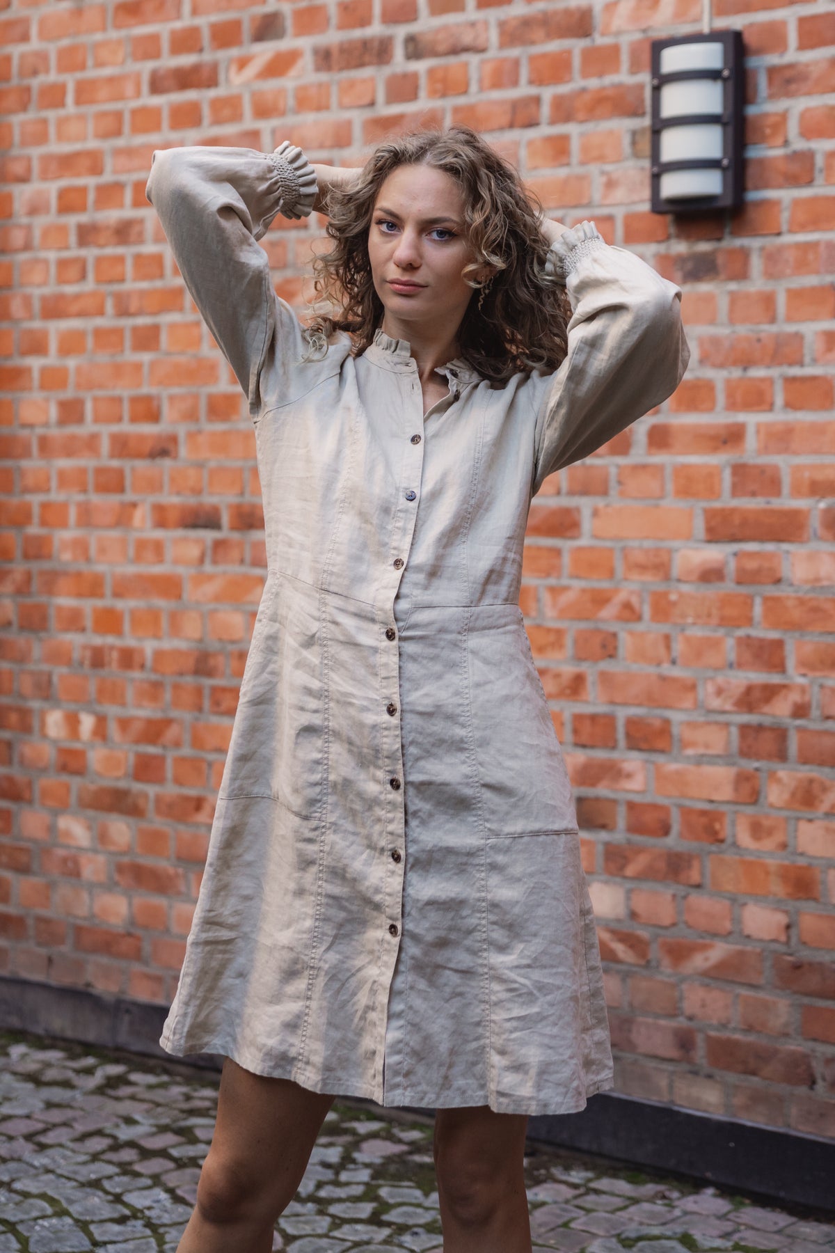 RuthiePW Dress - White Pepper