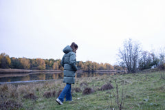 Pollux Down Coat - Tea Leaf