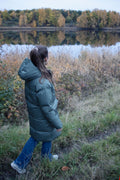 Pollux Down Coat - Tea Leaf