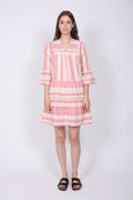 Gunvor Aztec Dress - Pink - Neo Noir - Kjoler - VILLOID.no