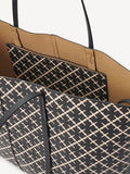 Abigail Printed Tote Bag - Svart