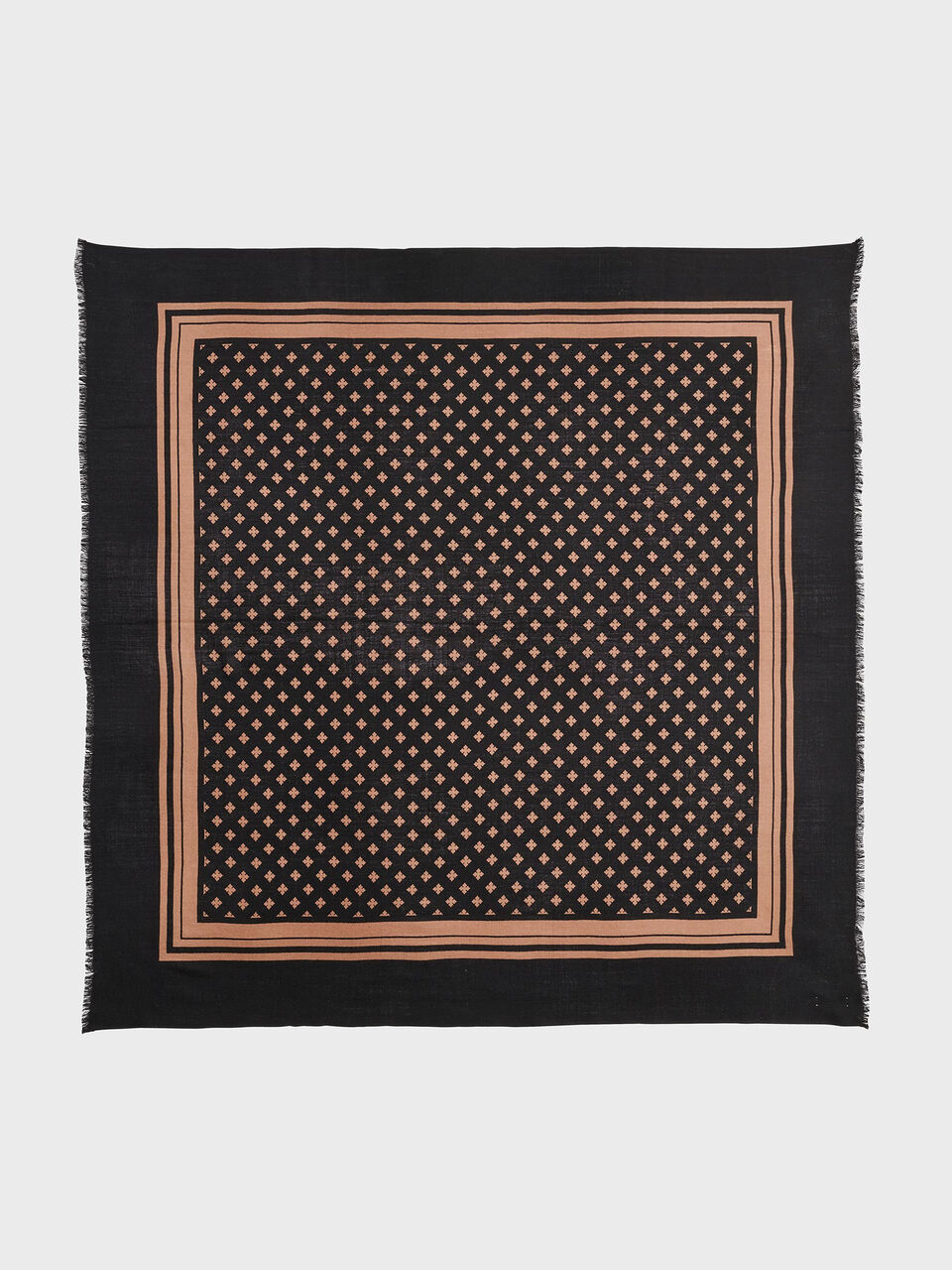 Marena Wool Scarf - Black