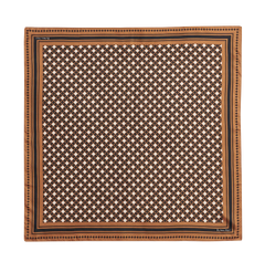 Carrey Silk Scarf - Black