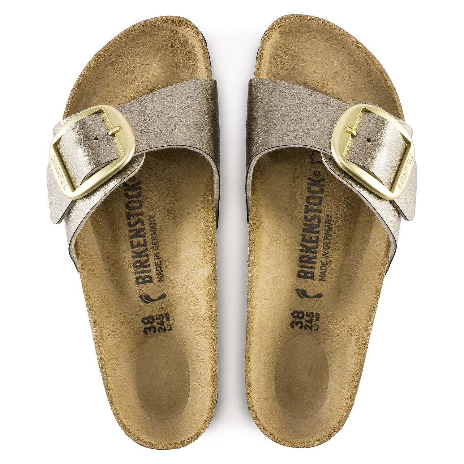 Madrid Big Buckle Narrow - Graceful Taupe - Birkenstock - Sko - VILLOID.no