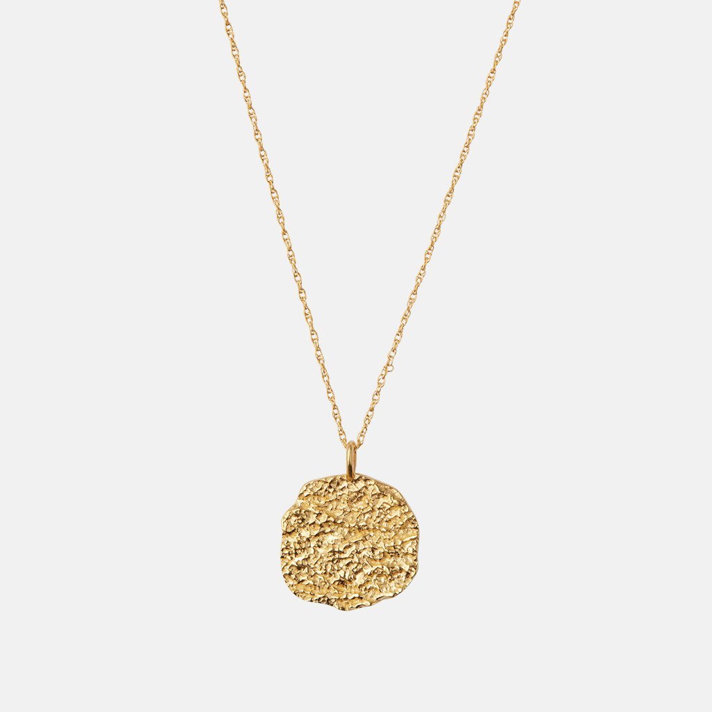 Adaya Necklace - Gold - Maanesten - Tilbehør - VILLOID.no