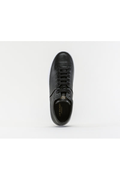 Cloud Fat - Tumbled Leather - Black - Jim Rickey - Sko - VILLOID.no
