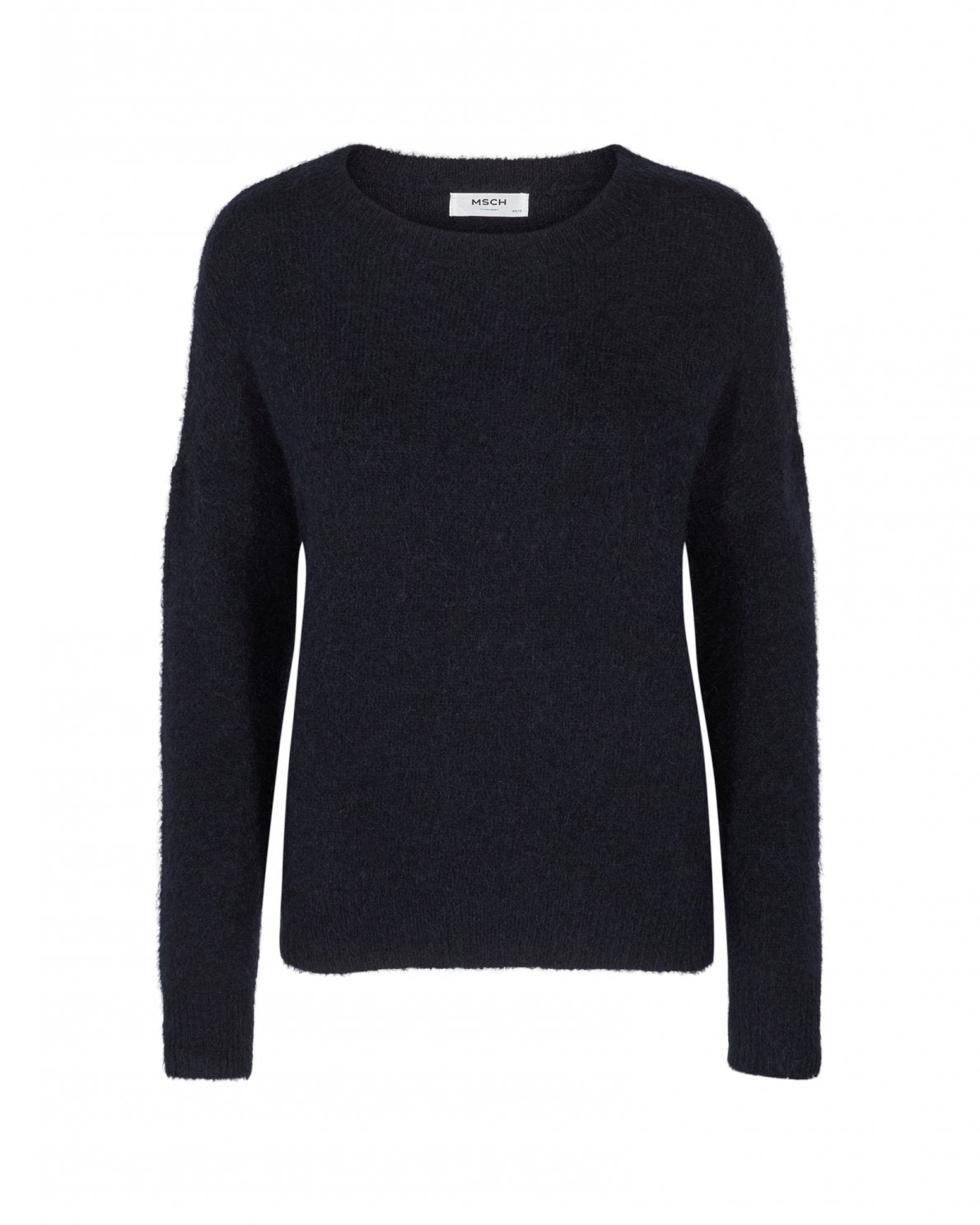 Femme Mohair O Pullover - Sky Captain - Moss Copenhagen - Gensere - VILLOID.no
