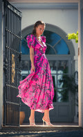 Emma Dress - Paisley Pink