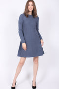 Cecilie Merino Dress - Blue - Ella & il - Kjoler - VILLOID.no