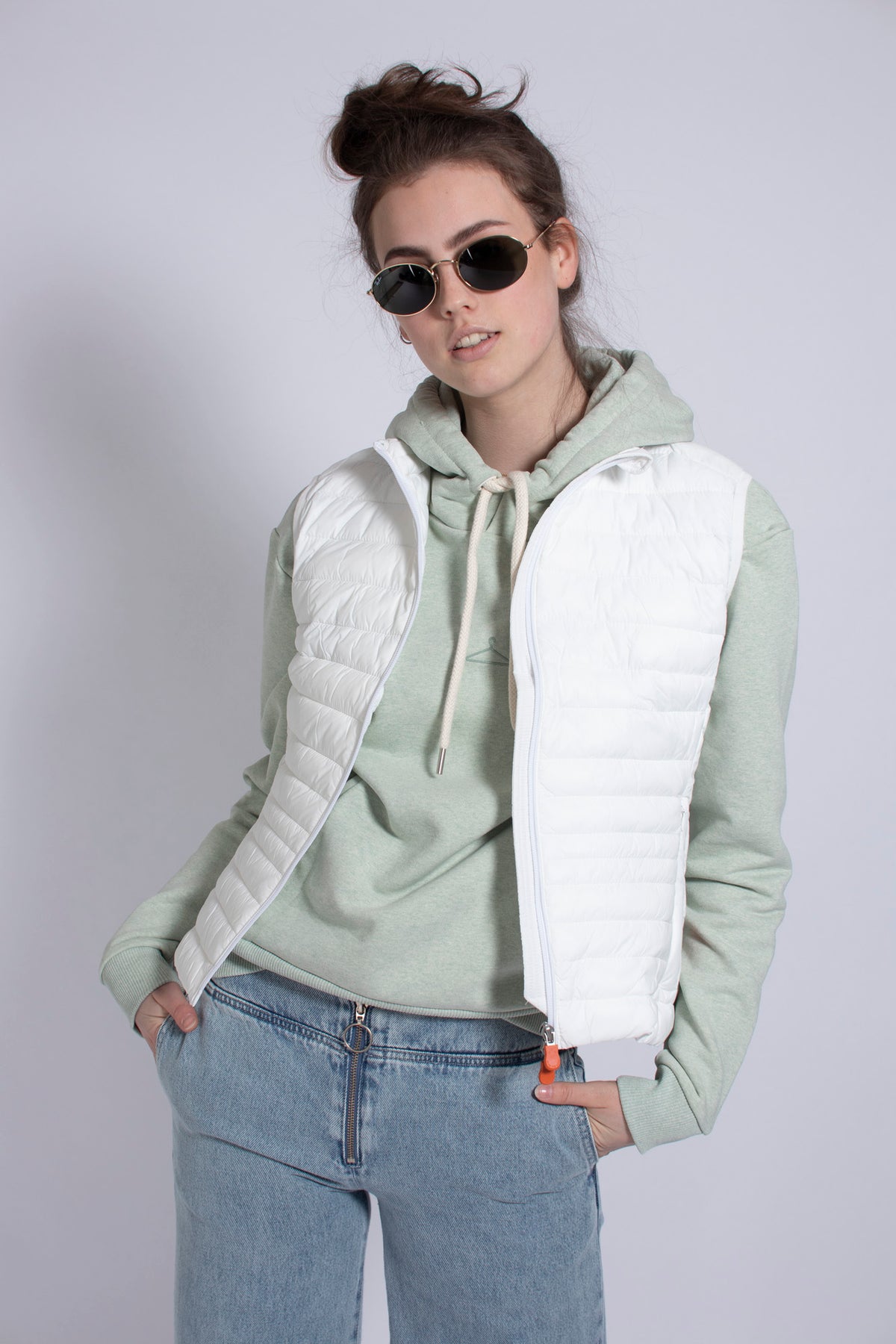 Hvit Vest - Save The Duck - Jakker - VILLOID.no