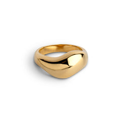 Agnete Large Ring - Gold