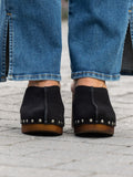 Clogs Alti - Suede Black