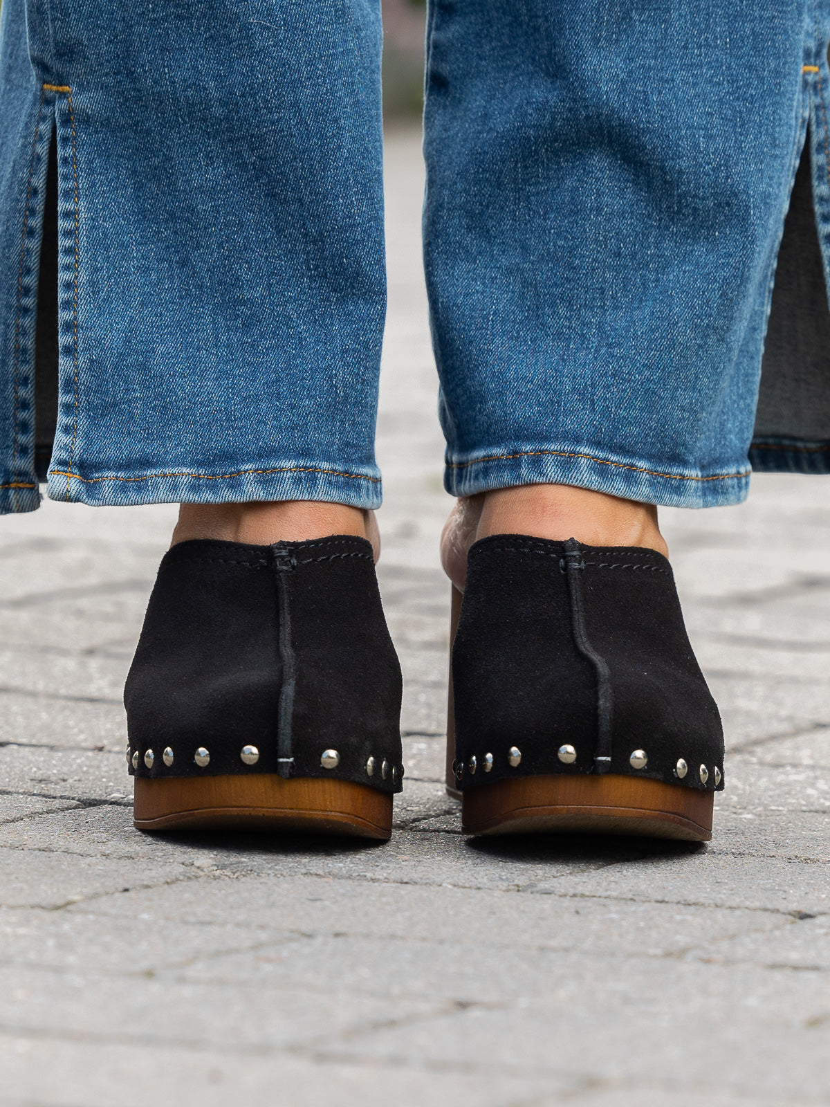 Clogs Alti - Suede Black