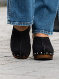Clogs Alti - Suede Black