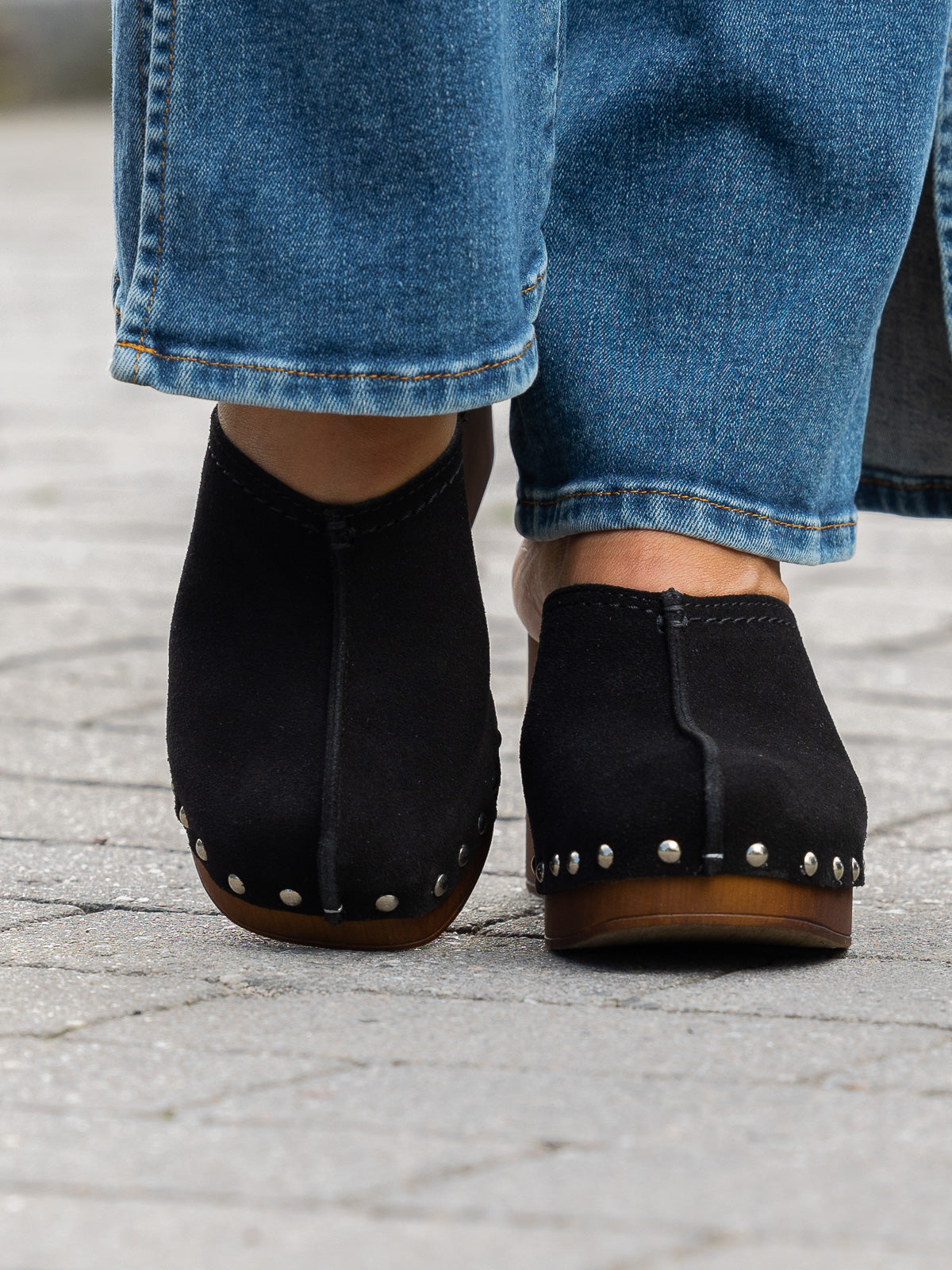 Clogs Alti - Suede Black