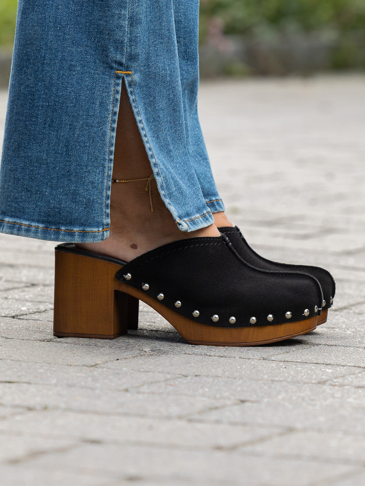 Clogs Alti - Suede Black