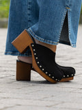 Clogs Alti - Suede Black