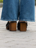 Clogs Alti - Suede Black