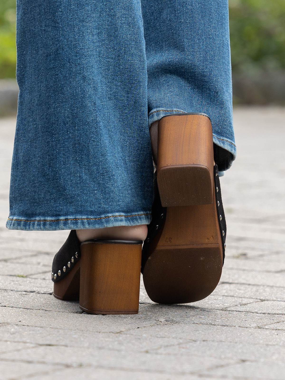 Clogs Alti - Suede Black