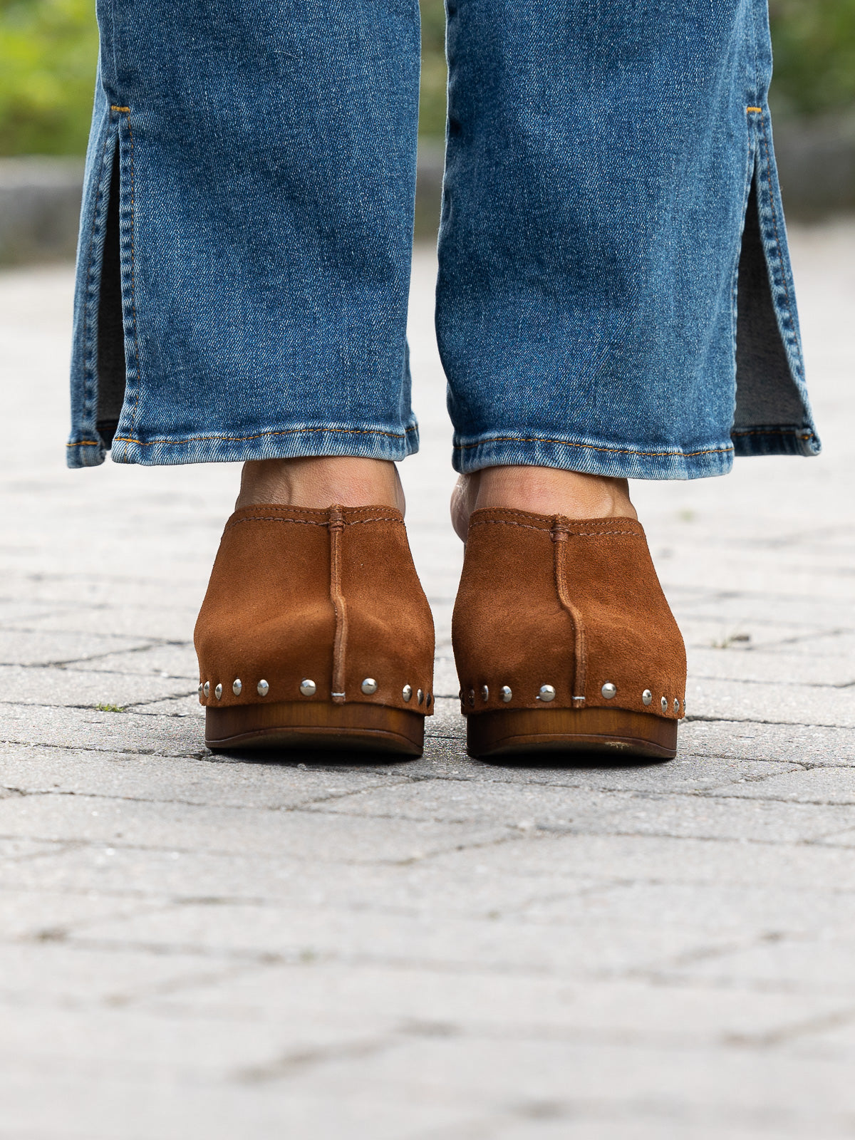 Clogs Alti - Suede Brown