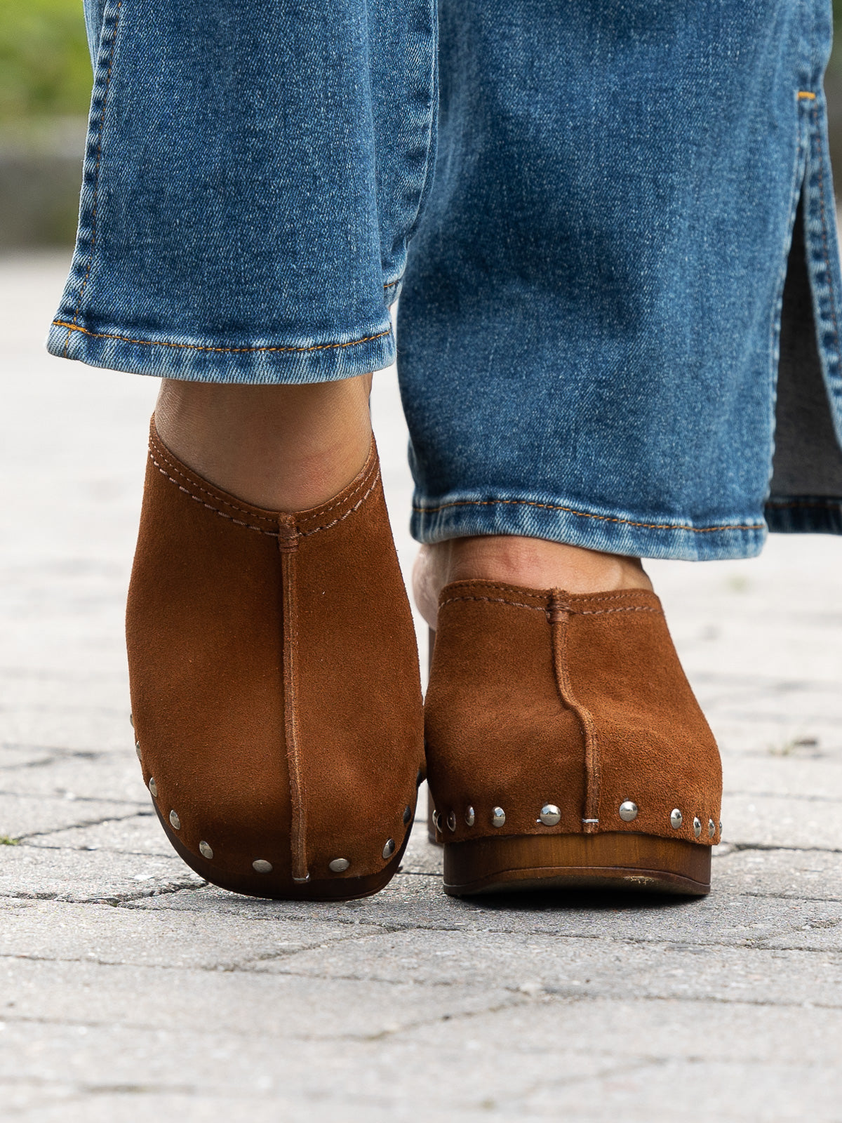 Clogs Alti - Suede Brown
