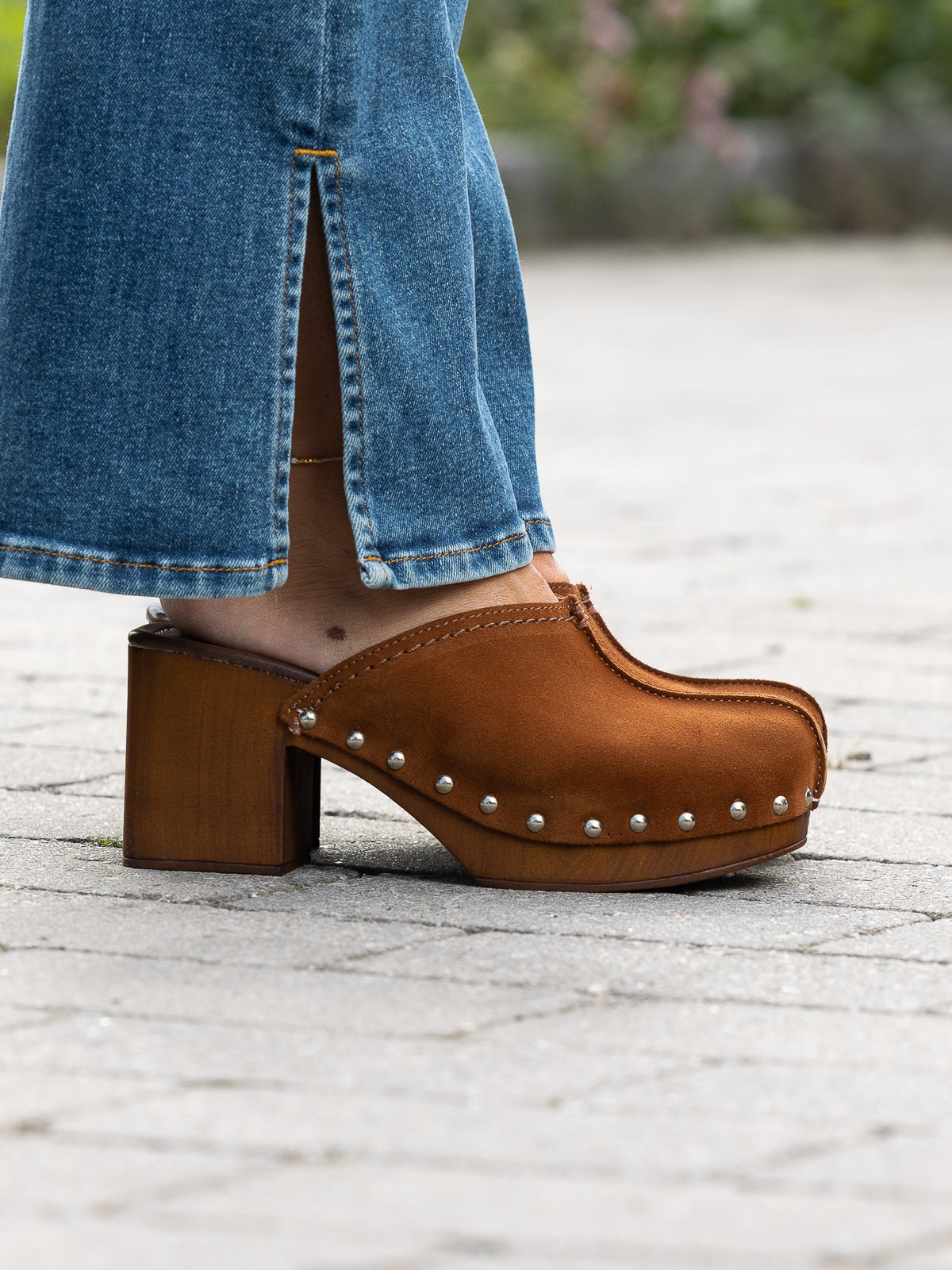 Clogs Alti - Suede Brown
