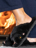 Crossy Sheepskin - Black
