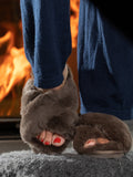 Crossy Sheepskin - Brown