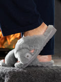 Crossy Sheepskin - Grey