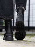Lorena Warm Leather Boot - Black