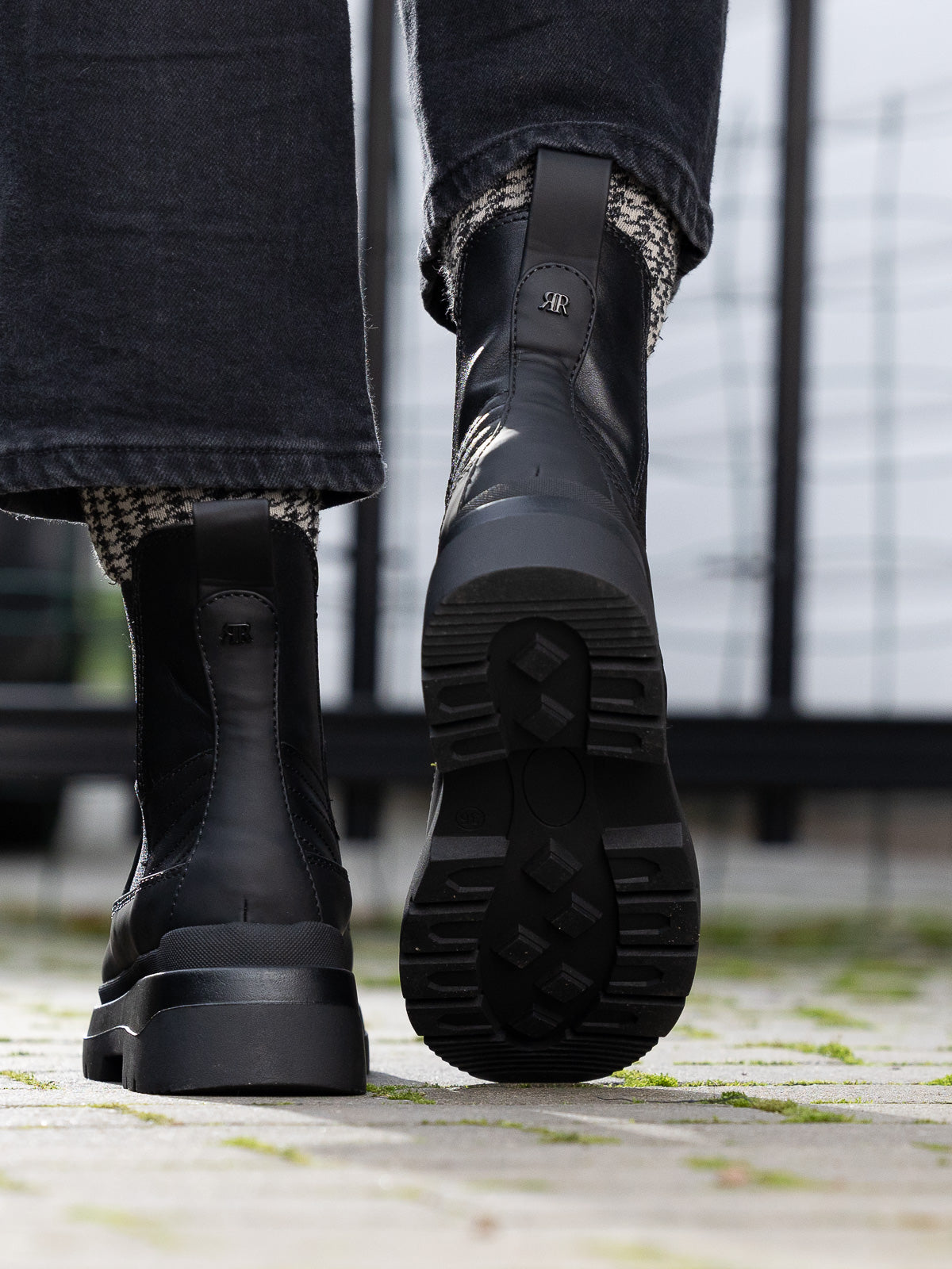 Lorena Warm Leather Boot - Black