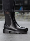 Pratoo Leather Chelsea - Black